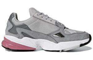 Giay Adidas Falcon 'Grey Maroon' D96698