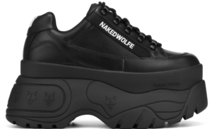 Giày Naked Wolfer Sprinter 'Black Leather'