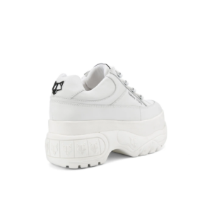 Giay Naked Wolfe Sporty 'White Leather'