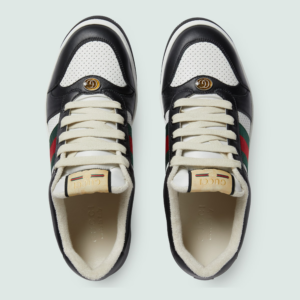 Giay Gucci Screener Sneaker 'Black White' 546163-AAA4S-1061