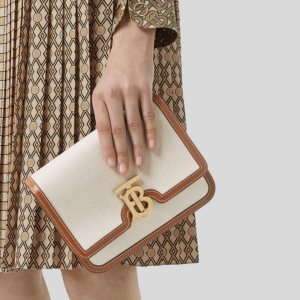 Tui Burberry Two Tone Canvas Small 'Malt Brown' 80393651