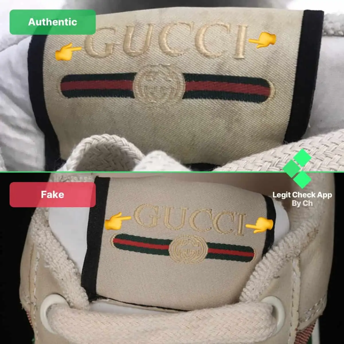 Hinh anh 7: Legit Check: Cach phan biet giay Gucci Screener Real va Fake