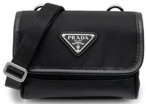 Tui Prada Shoulder Bag 'Black' 2ZT022-2DMH-F0002