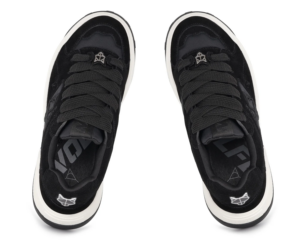 Giay Naked Wolfe Crash Cow Suede 'Black'