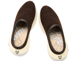 Giay Naked Wolfe Dawn 'Brown Suede Combo'