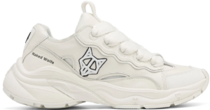 Giay Naked Wolfe Flip 'White Cow Leather'