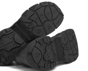 Giay Naked Wolfe Fox Dirty 'Black Leather'