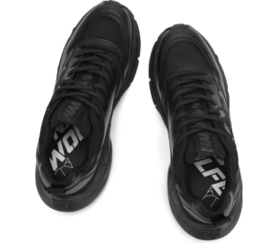 Giay Naked Wolfe Fox Dirty 'Black Leather'