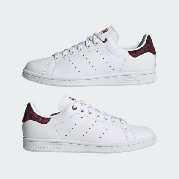 Giày Adidas Stan Smith 'Collegiate Burgundy' EE4896 - Hình ảnh 2