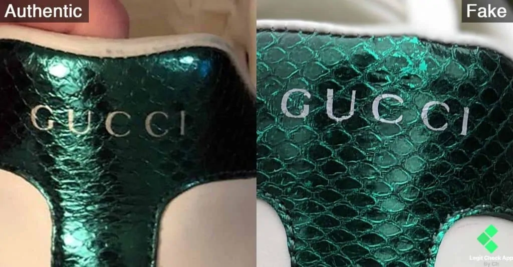 Hinh anh 5: Legit Check: Cach phan biet giay Gucci Ace Real va Fake