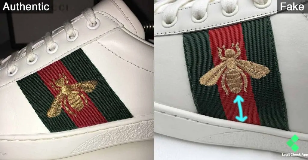 Hinh anh 8: Legit Check: Cach phan biet giay Gucci Ace Real va Fake