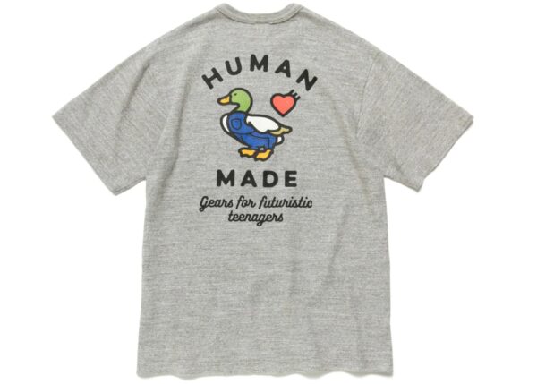 Áo Human Made #3 Pocket T-Shirt 'Grey' - Hình ảnh 3