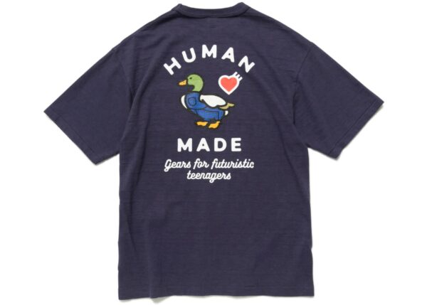 Áo Human Made #3 Pocket T-Shirt 'Navy' - Hình ảnh 2