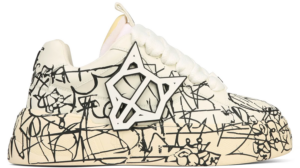 Giay Naked Wolfe Kosa 'Black Scribble'