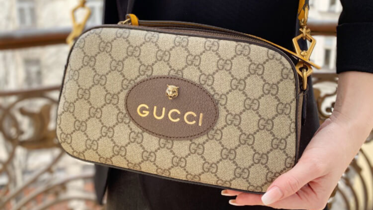 Legit Check: Cach phan biet tui Gucci Tiger Head Supreme Real va Fake