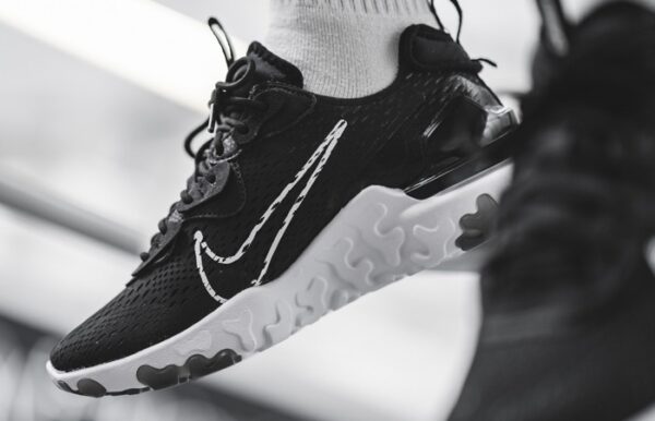 Giày Nike NSW React Vision Essential 'Black White' CW0730-001 - Hình ảnh 4