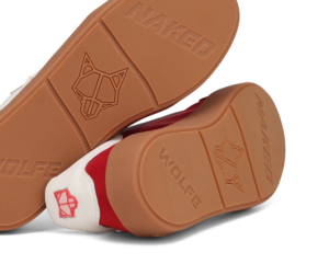 Giay Naked Wolfe Palm 'Red Nylon'