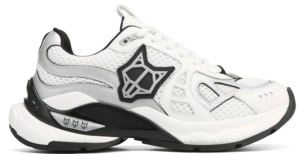 Giay Naked Wolfe Smash 'White Silver Mesh'