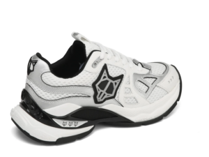 Giay Naked Wolfe Smash 'White Silver Mesh'