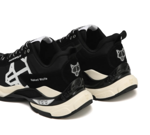 Giay Naked Wolfe Society 'Black Nylon'