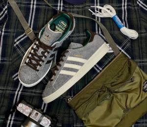 Giay Adidas Campus 'Bodega Beams Grey' ID2379