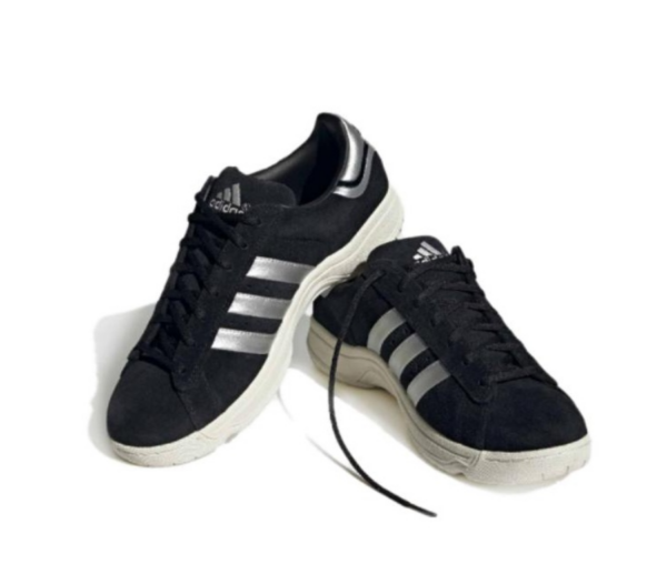 Giày Adidas x Atmos Campus Supreme 'Black Silver' ID4793 - Hình ảnh 3