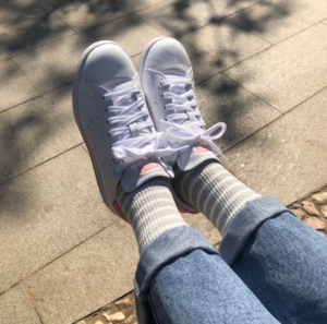 Giay Adidas Stan Smith 'Tactile Rose' EF9319