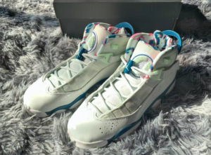 Giay Nike Jordan 6 Rings GS 'Green Abyss' 323399-003