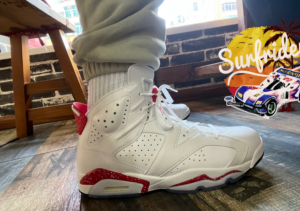 Giay Nike Air Jordan 6 Retro 'Red Oreo' 384665-162