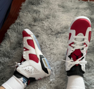 Giay Nike Air Jordan 6 Retro 'Carmine' 384665-106