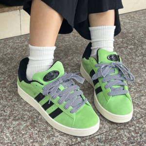 Giay Adidas Campus 00s ‘Solar Green Black’ HQ4409