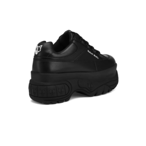 Giay Naked Wolfe Sporty 'Black Leather'