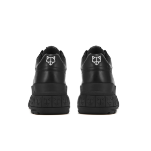 Giay Naked Wolfe Sporty 'Black Leather'
