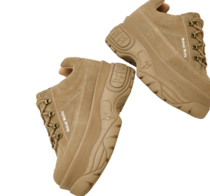 Giay Naked Wolfe Sporty 'Taupe Suede'