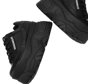 Giay Naked Wolfer Sprinter 'Black Leather'