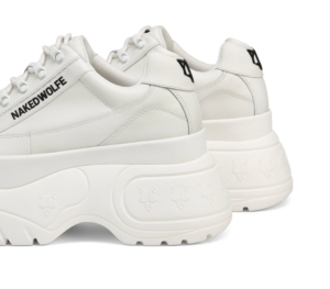 Giay Naked Wolfe Sprinter 'White Leather'