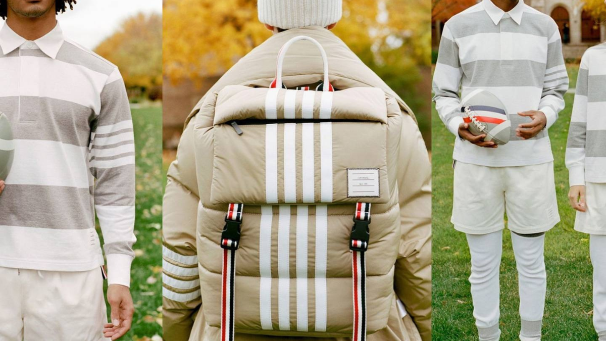 Adidas va Thom Browne: Cuoc chien vi mot duong ke trong the gioi thoi trang