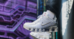 Giay Nike Shox TL 'White Silver' AR3566-100