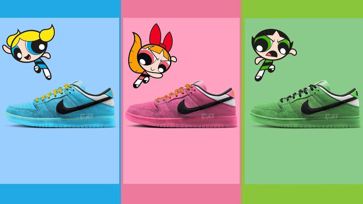 Hinh anh 3: Tat ca nhung gi ban can biet ve man hop tac Powerpuff Girls x Nike SB