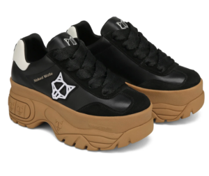 Giay Naked Wolfe Warrior 'Black Leather'