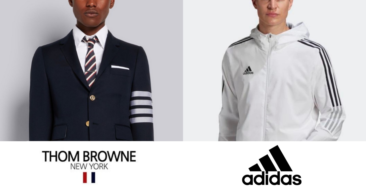 Hinh anh 1: Adidas va Thom Browne: Cuoc chien vi mot duong ke trong the gioi thoi trang