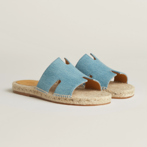 Dep Hermes Antigua Espadrille 'Bleu Clair' H221833ZHBC410