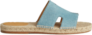 Dep Hermes Antigua Espadrille 'Bleu Clair' H221833ZHBC410