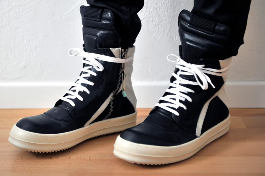 Đỉnh cao chất liệu trong những đôi sneaker của hãng Rick Owens Hinh anh 2: Dinh cao chat lieu trong nhung doi sneaker cua hang Rick Owens