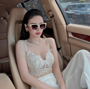 Kinh Gucci Rectangular Ladies 'Pink' GG0599SA00556