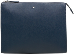 Tui Montblanc Sartorial Navy Clutch Bag Pochette 'Navy' 126055