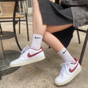 Giay Nike Court Vision 'White Red Gold' DH3158-106