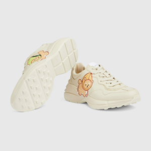 Giay Gucci Rhyton Trainer Animal 'Off White' 737521-DRW00-9522