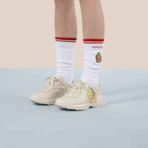 Giay Gucci Rhyton Trainer Animal 'Off White' 737521-DRW00-9522