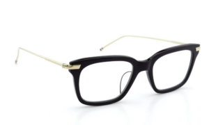 Kinh Thom Browne Optical Glasses 'Black Gold' TB-701-A-BLK-GLD-49